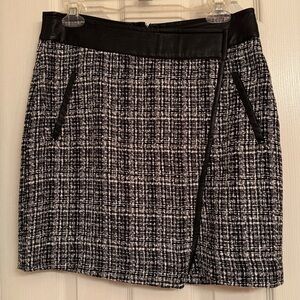 Outback Red Black and White Tweed Skirt